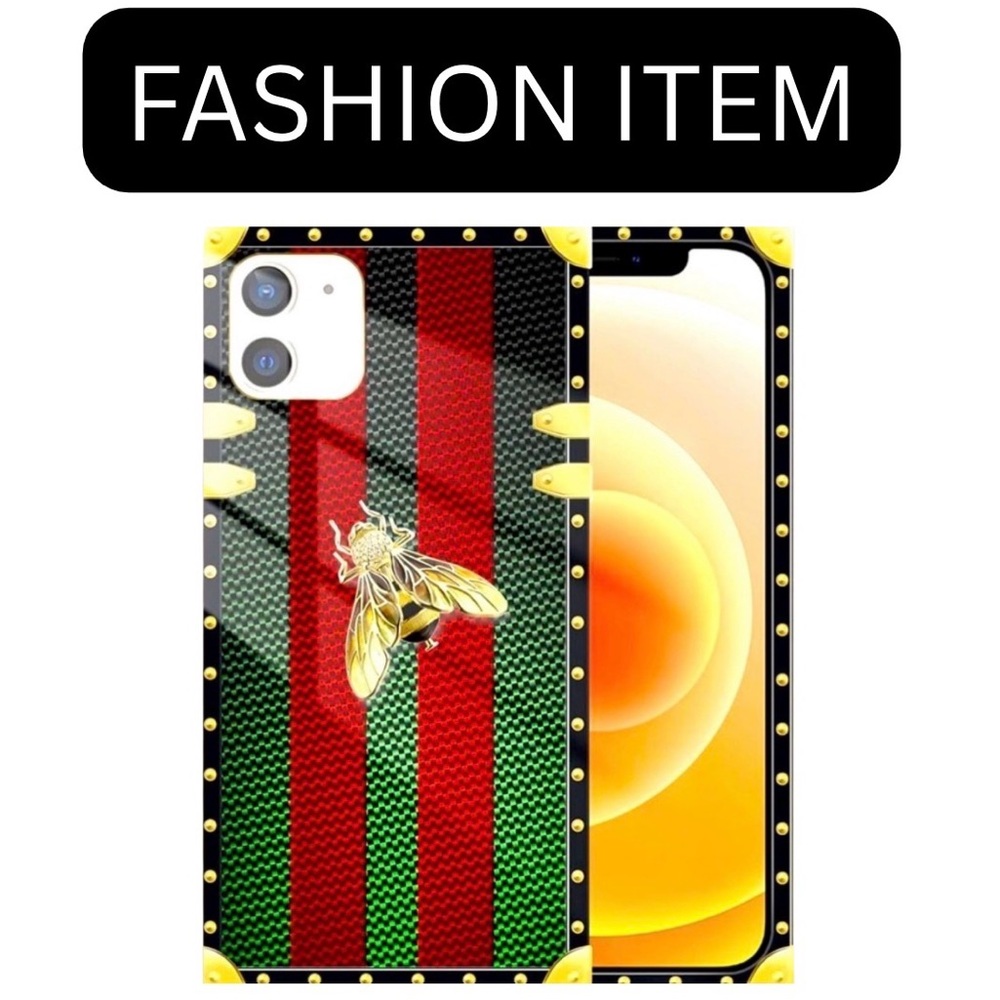 iPhone 11 FASHION 🐝 Case, Reinforced Corners, TPU Silicone Back, EUC